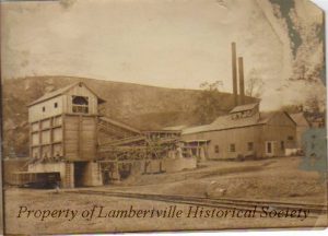 Quarry rock sorting machine, South of Lambertville, Route 29, main tower still there!