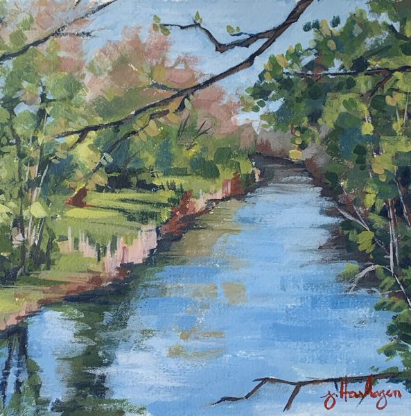 Delaware River Adjacent by Jesse Hashagen