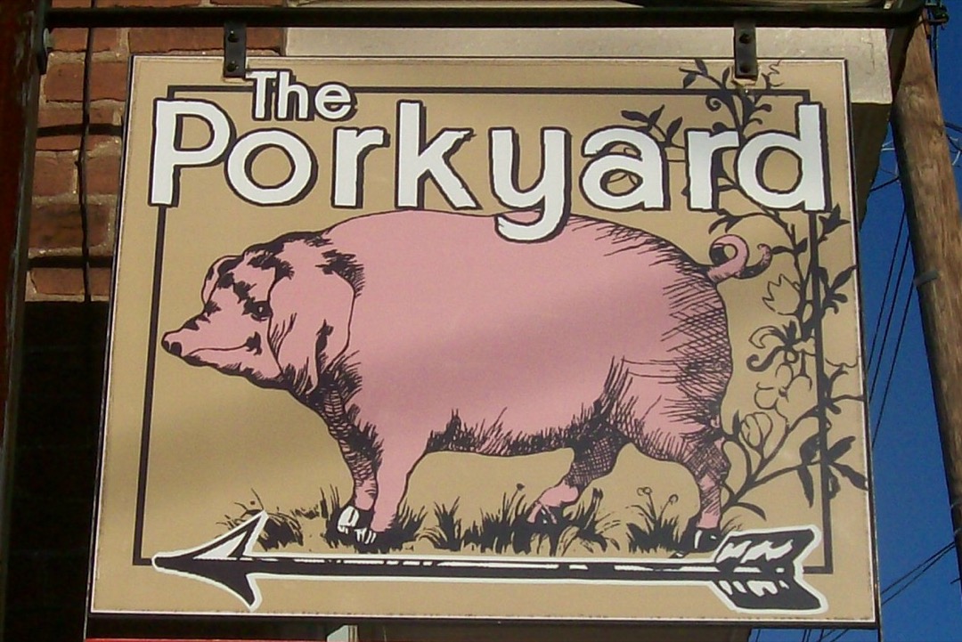 Porkyard-sign